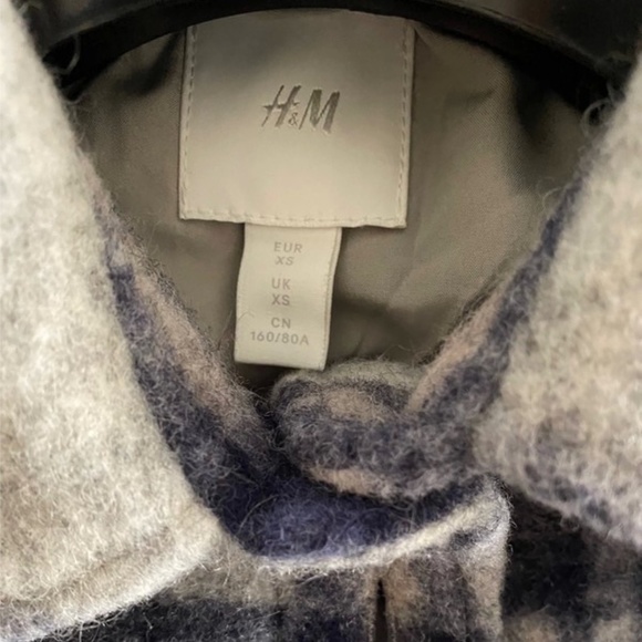 *SOLD* Wool blend oversized coat H&M - Picture 6 of 6